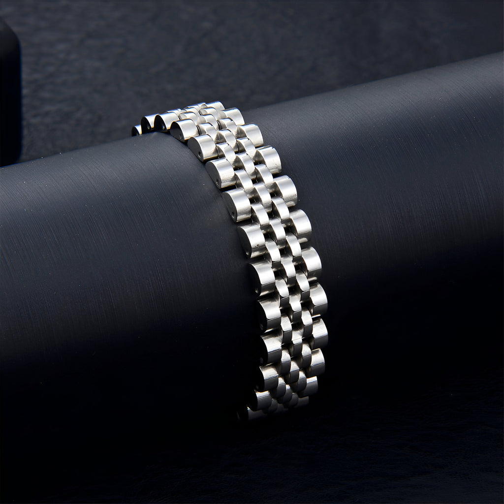 Presidential chain bracelet - Silver