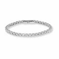 Tennis bracelet white - Silver (16 cm)