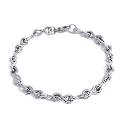 Curb chain bracelet - Silver