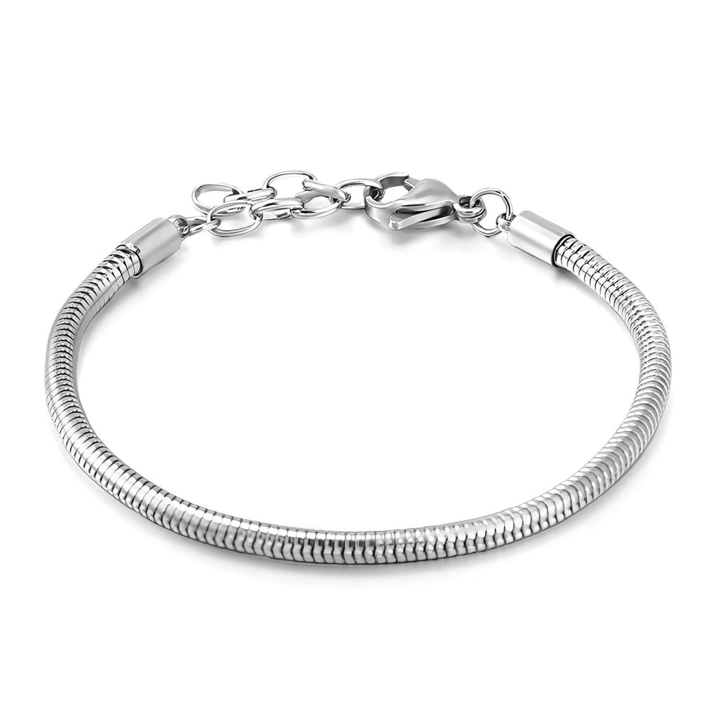 Round snake chain bracelet