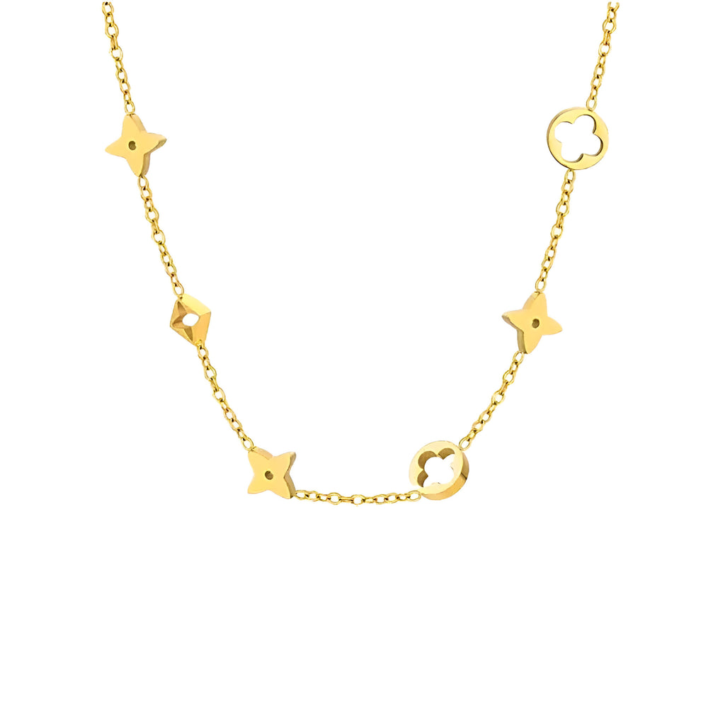 Star & Clover necklace