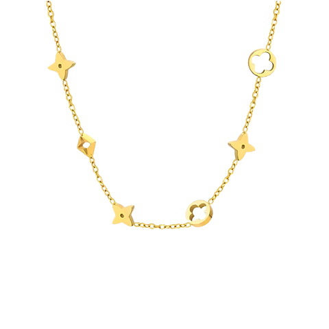 Star & Clover necklace