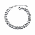 Cuban chain bracelet - Silver