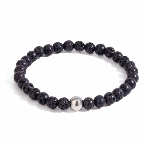 Lava beaded bracelet