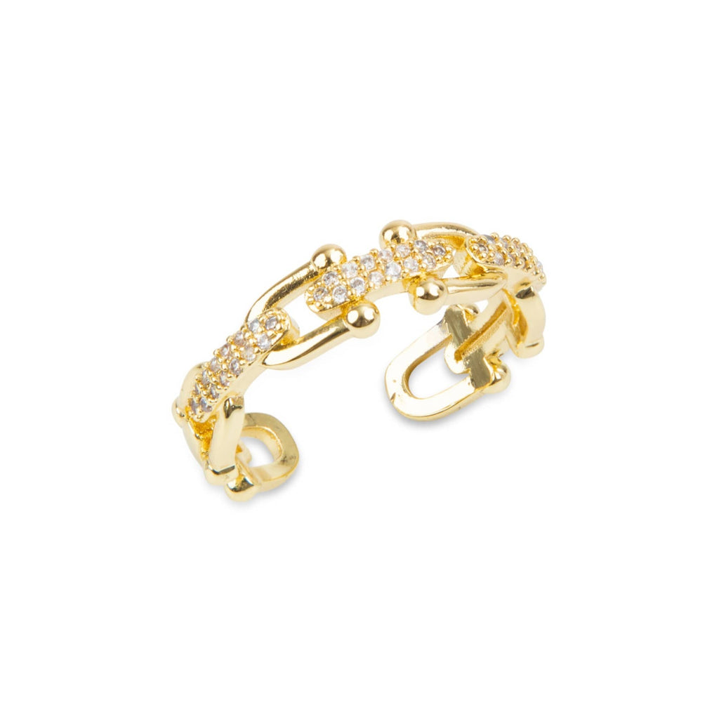 Lock chain ring