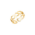 Love heart ring