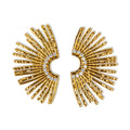 Sunflower earrings