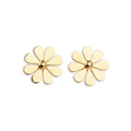 Daisy flower earrings