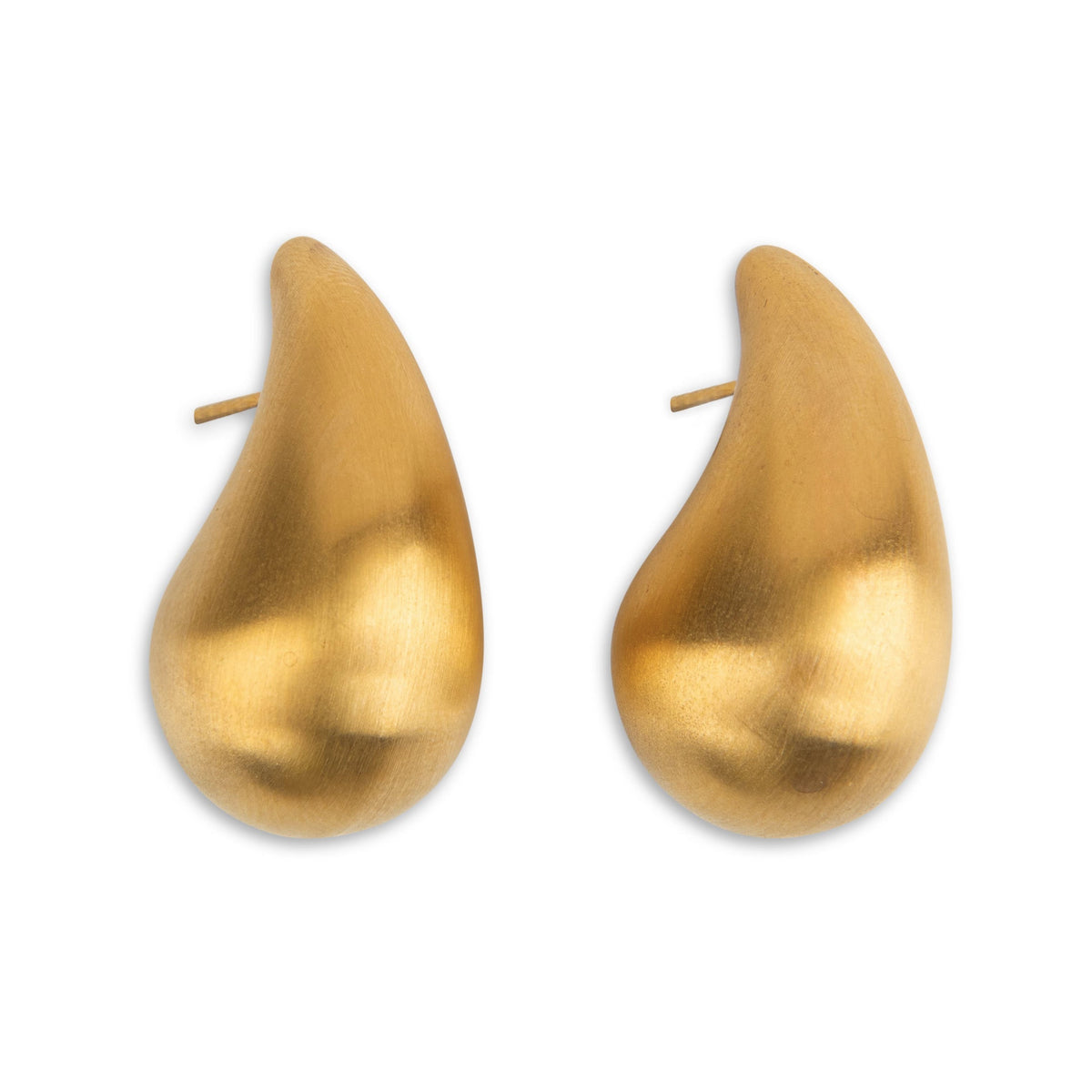 Matte waterdrop earrings