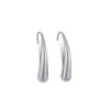 Hook shape piercing earrings