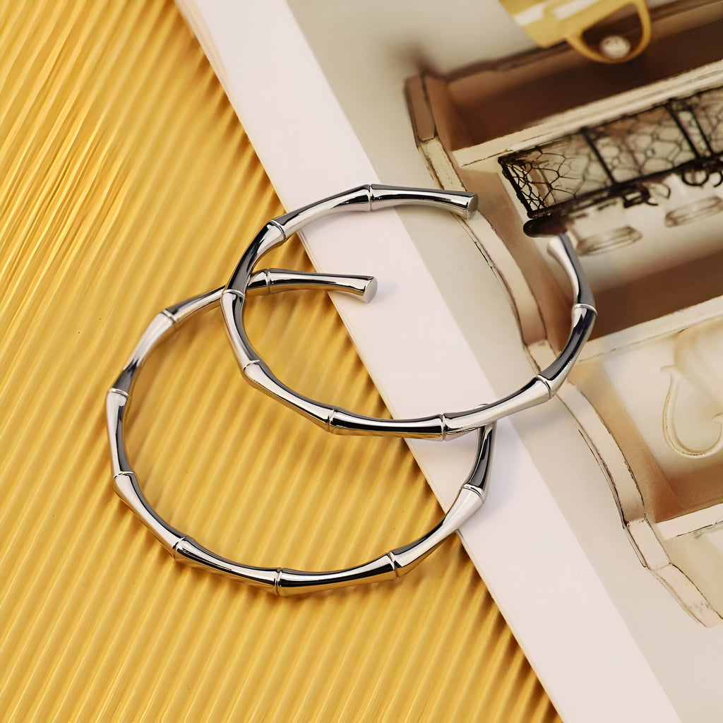 Bamboo style bangle