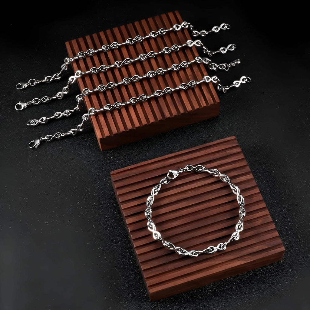 Curb chain bracelet - Silver