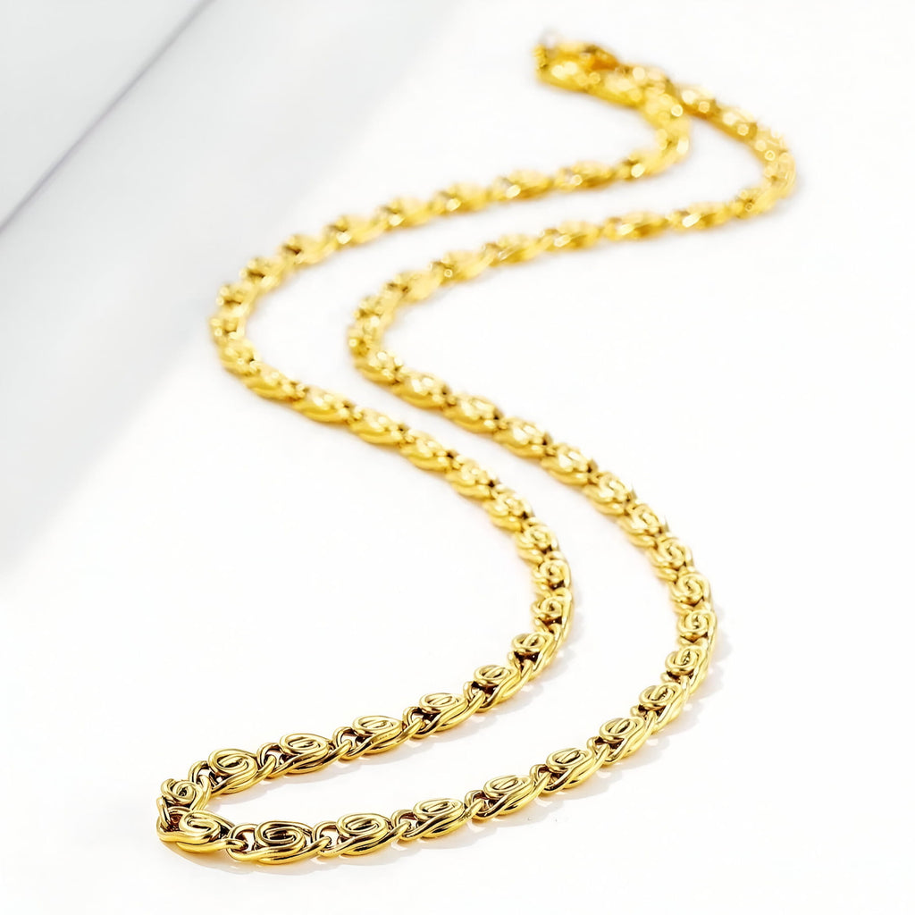 Hip-Hop chain necklace - Gold