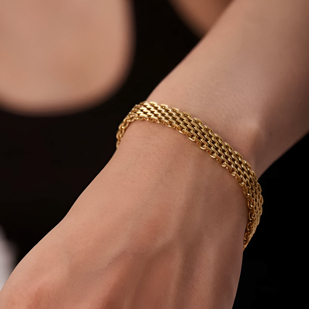Vintage mesh bracelet