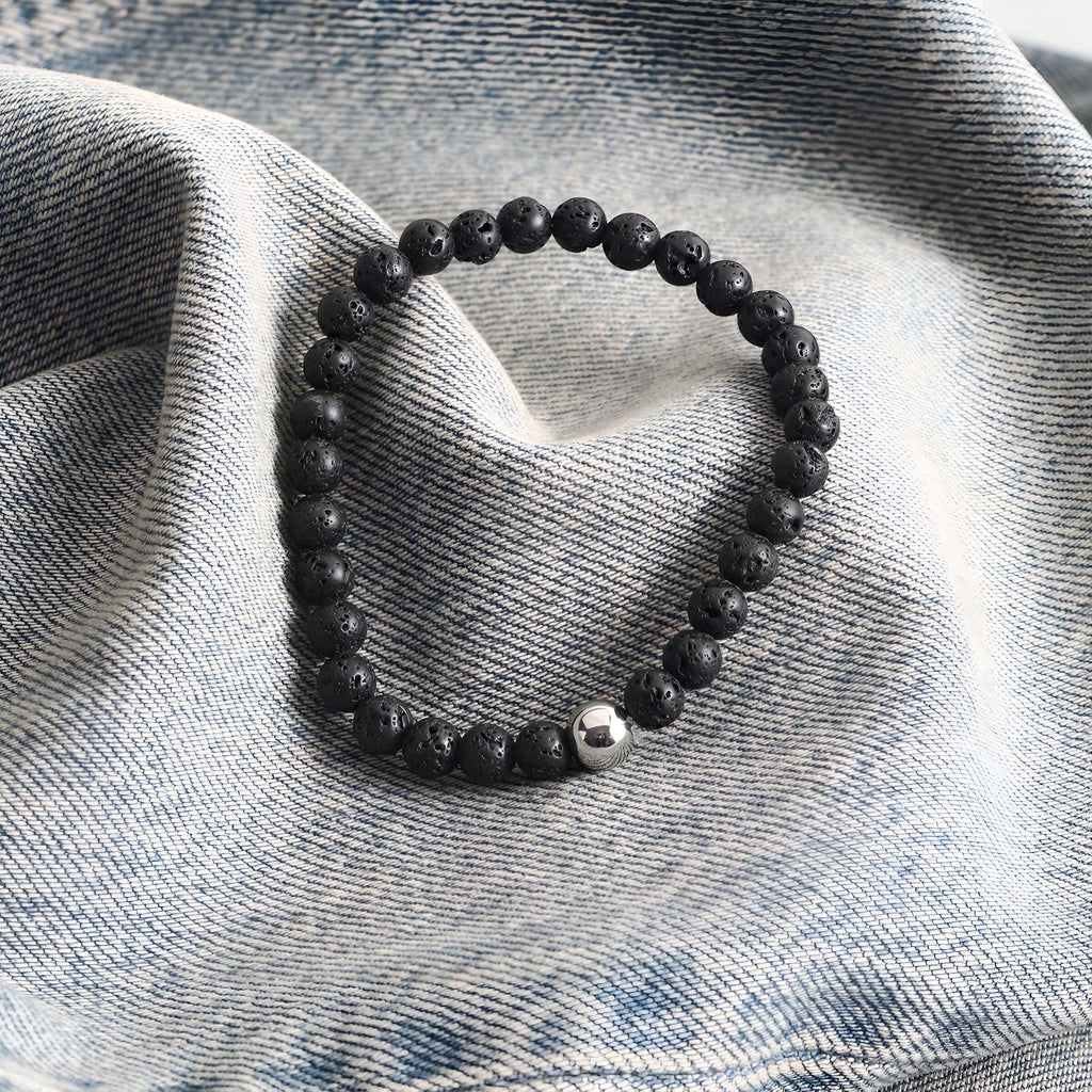 Lava beaded bracelet