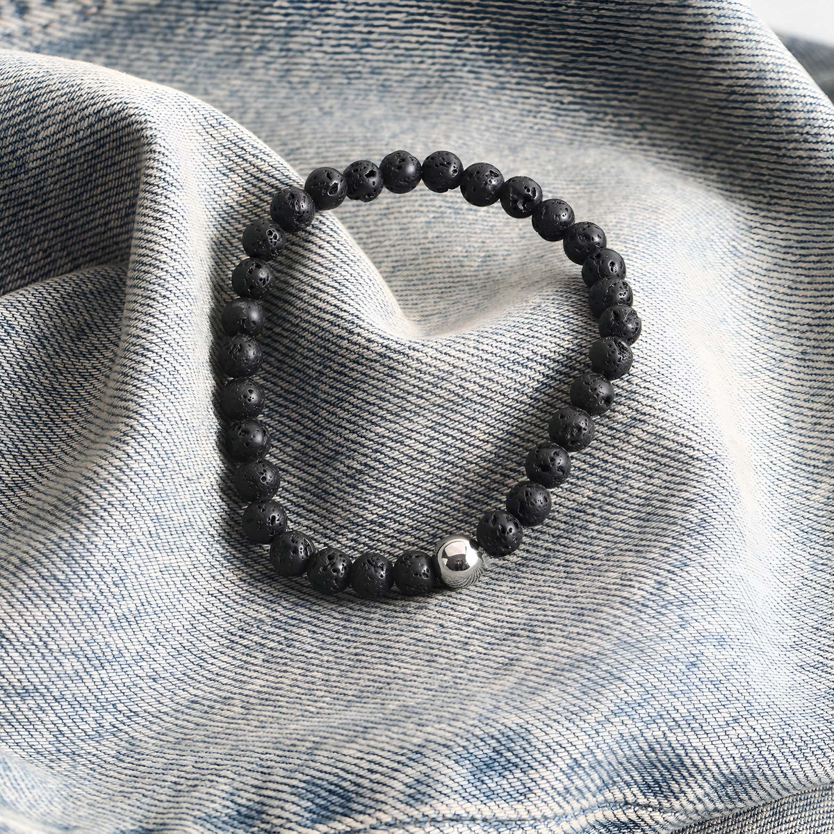 Lava beaded bracelet