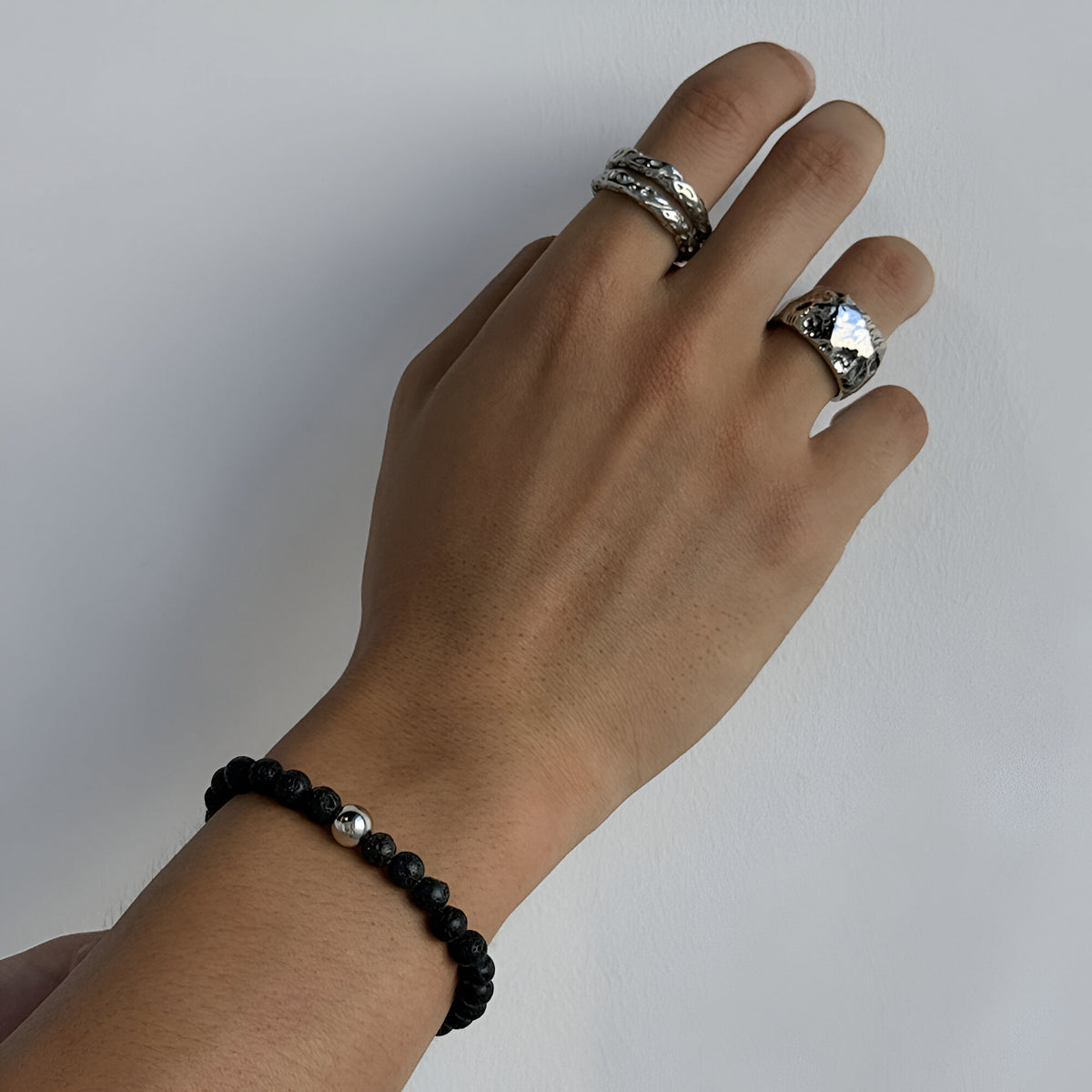 Lava beaded bracelet