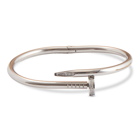 Juste un clou bangle - Silver