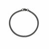 Cuban chain bracelet - Black