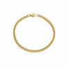 Cuban chain bracelet - Gold